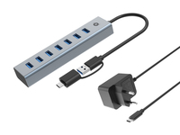 HUBBIES21GP Etree Shop 1 HUBBIES21GP 4015867238318 Conceptronic USB-Hub 3.0 ->7x3 Etree Shop Deutschland online 1