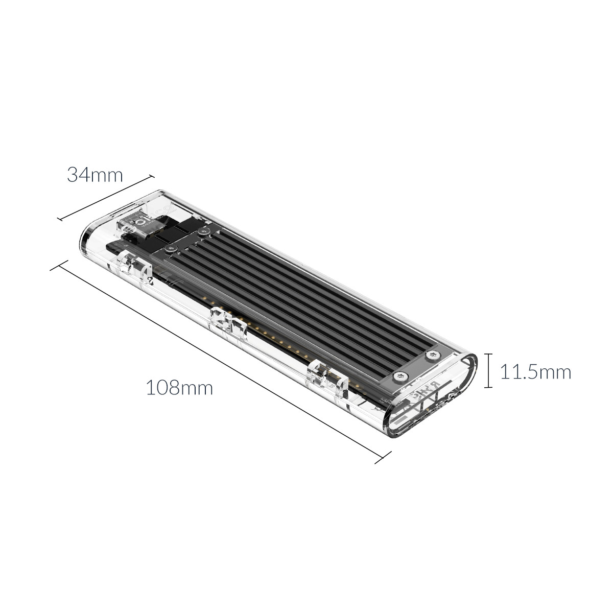 TCM2-C3-BK-BP 6936761875868 ORICO NVMe M.2 SSD Enclosure 1 Etree Shop Deutschland online 3