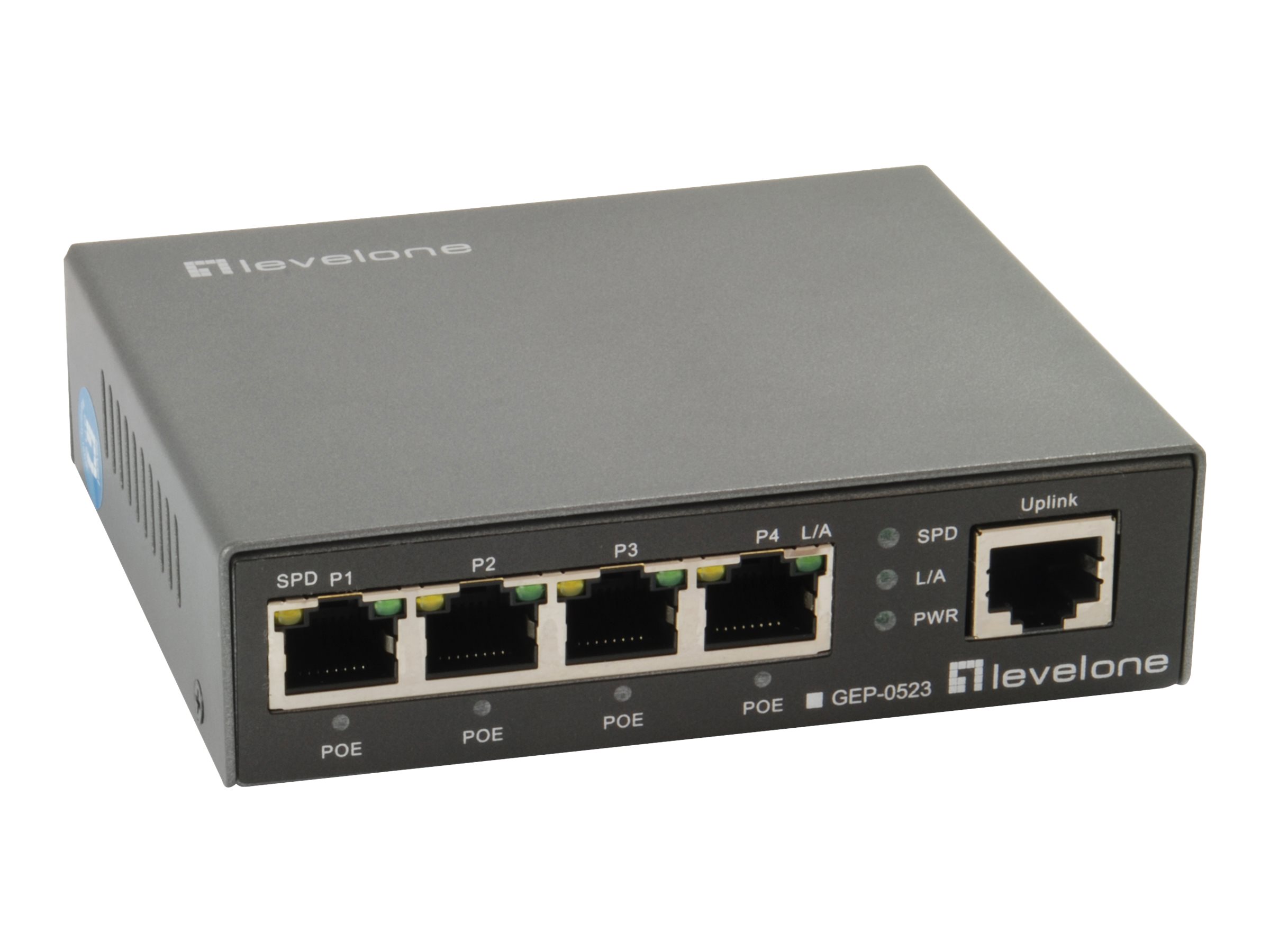 07-4015867207437 4015867207437 LevelOne GEP-0523 - Switch - 4 Etree Shop Deutschland online 1