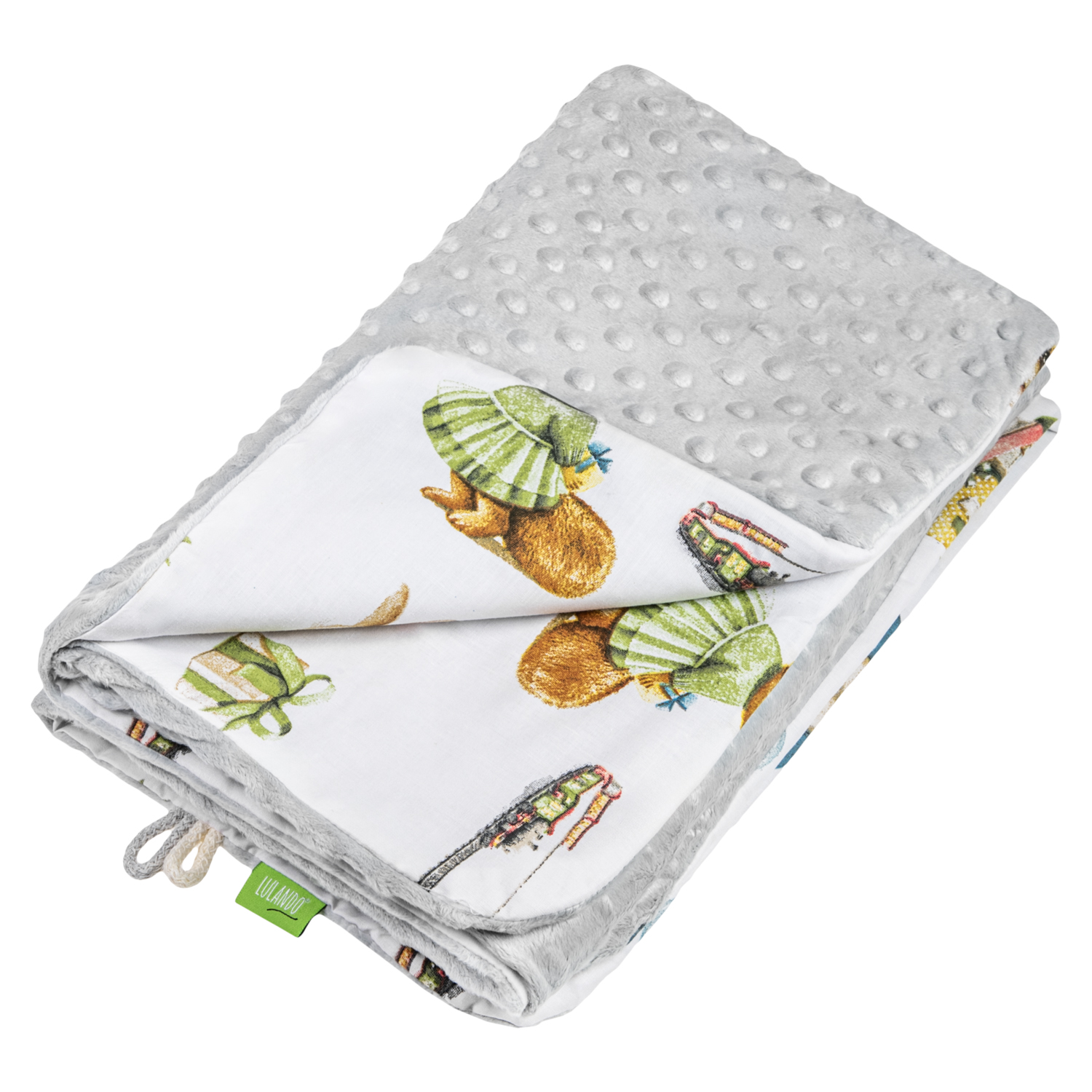 LUL-BD-GRYGI 5906118630014 lUlANDO BABYDECKE 100 X 75 CM  Etree Shop Deutschland online 3