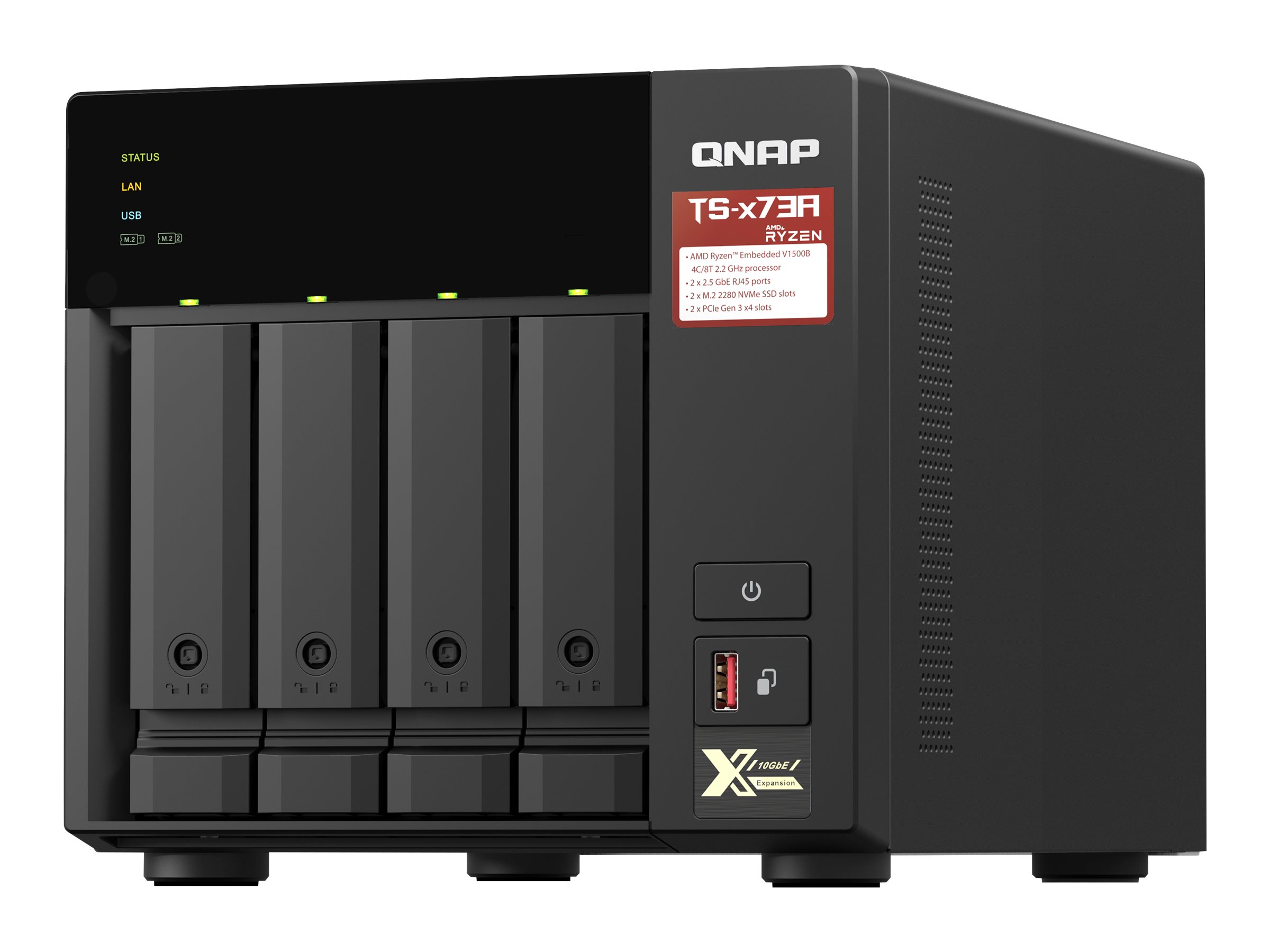 TS-473A-8G 4713213518847 QNAP TS-473A - NAS-Server - 4  Etree Shop Deutschland online 1