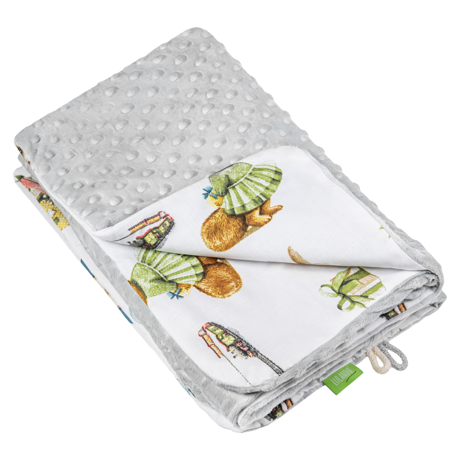LUL-BD-GRYGI 5906118630014 lUlANDO BABYDECKE 100 X 75 CM  Etree Shop Deutschland online 4