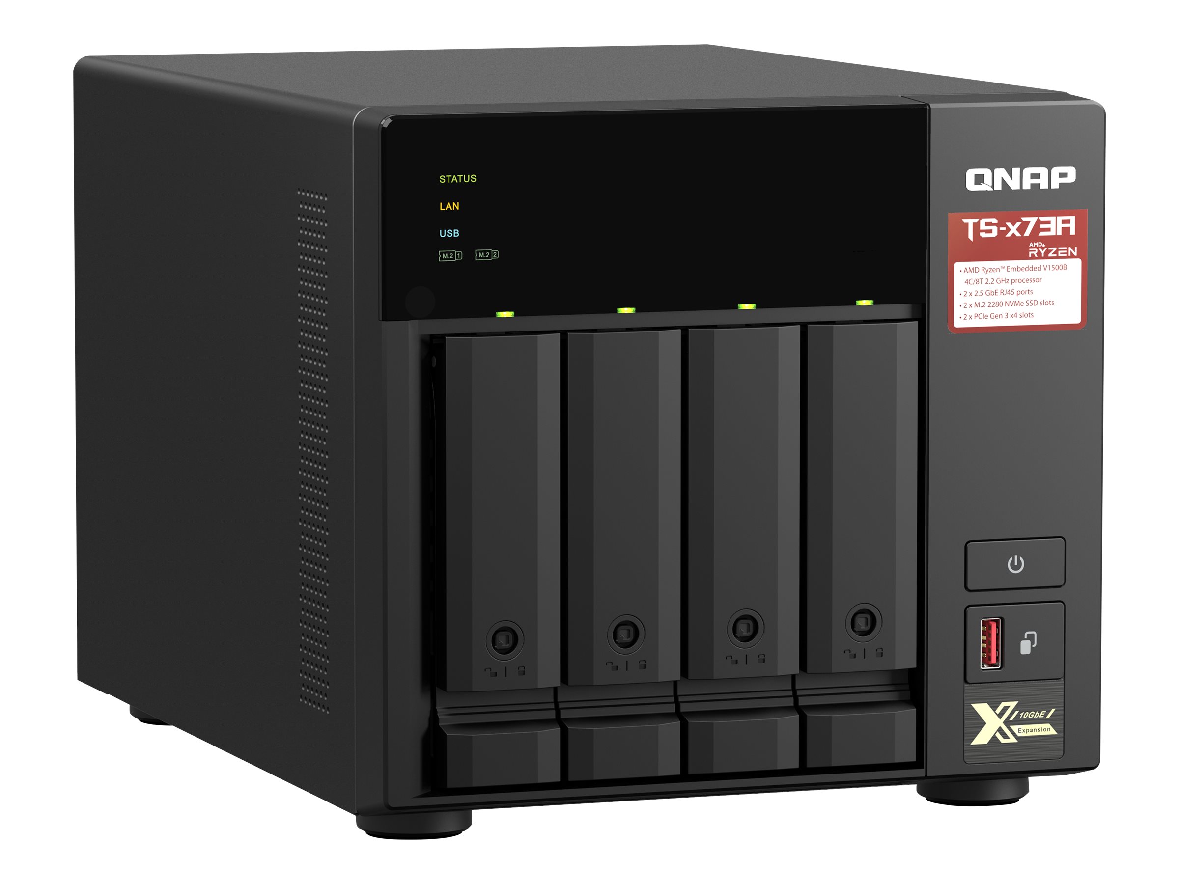 TS-473A-8G 4713213518847 QNAP TS-473A - NAS-Server - 4  Etree Shop Deutschland online 2