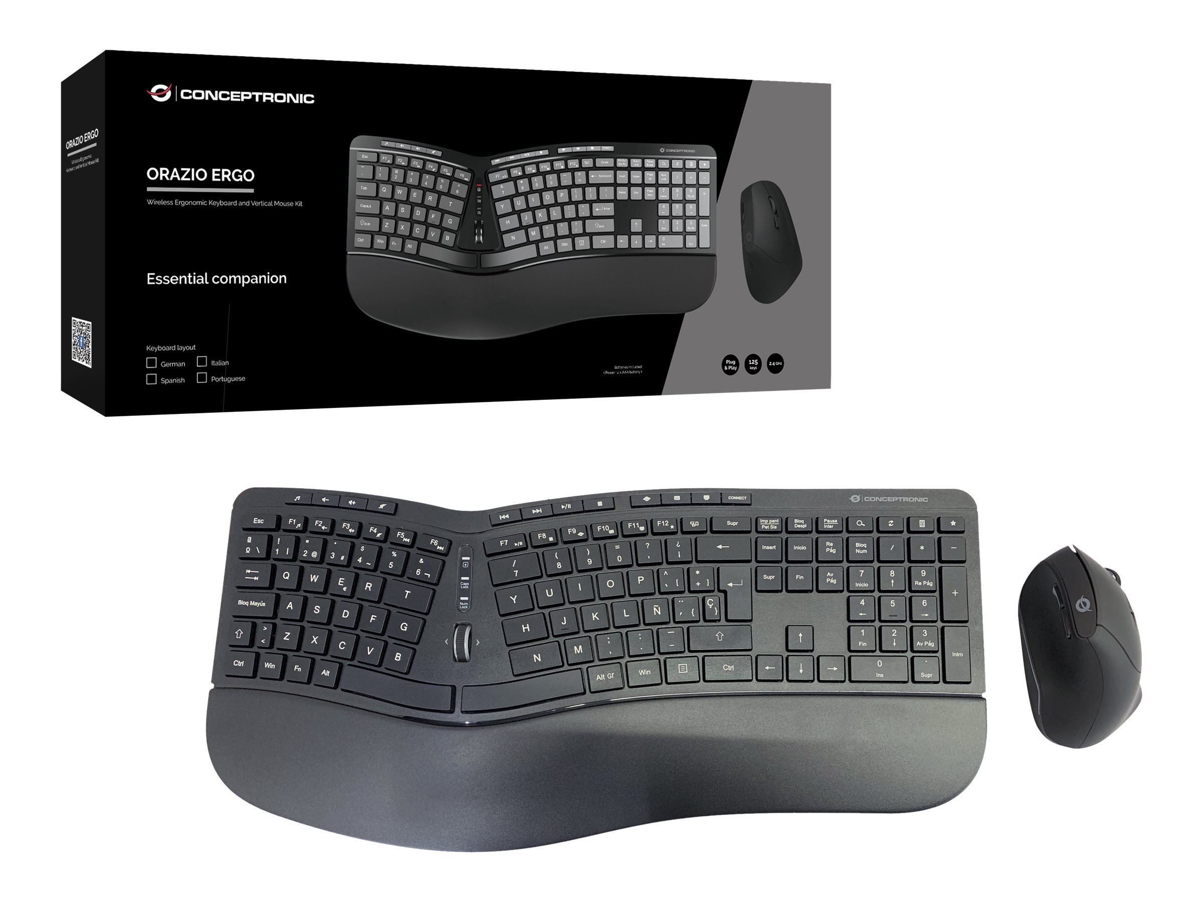 07-4015867227008 4015867227008 Conceptronic ORAZIO02ES ERGO - Etree Shop Deutschland online 2