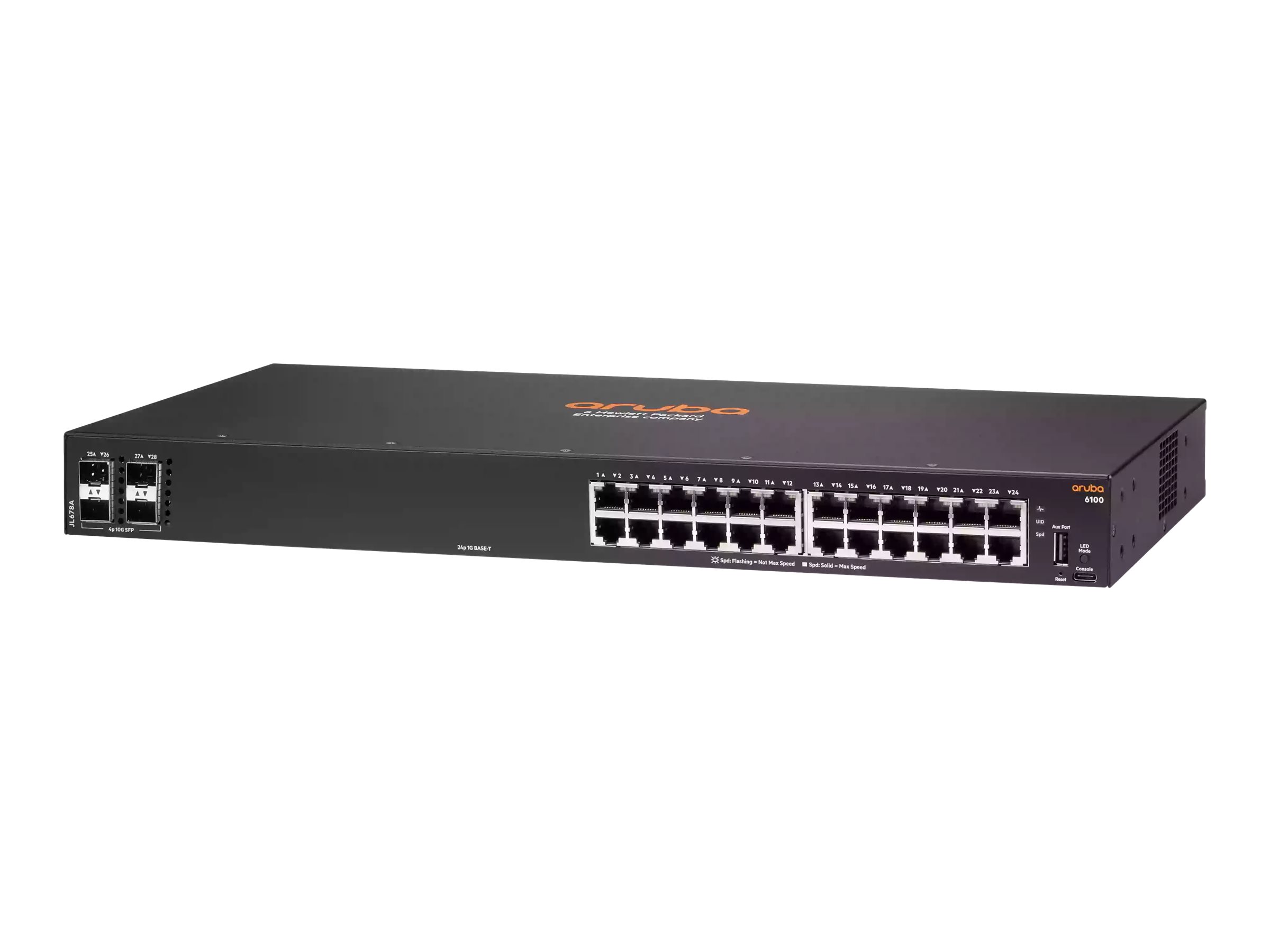 JL678A 0190017348728 HPE Aruba 6100 24G 4SFP+ Switc Etree Shop Deutschland online 1