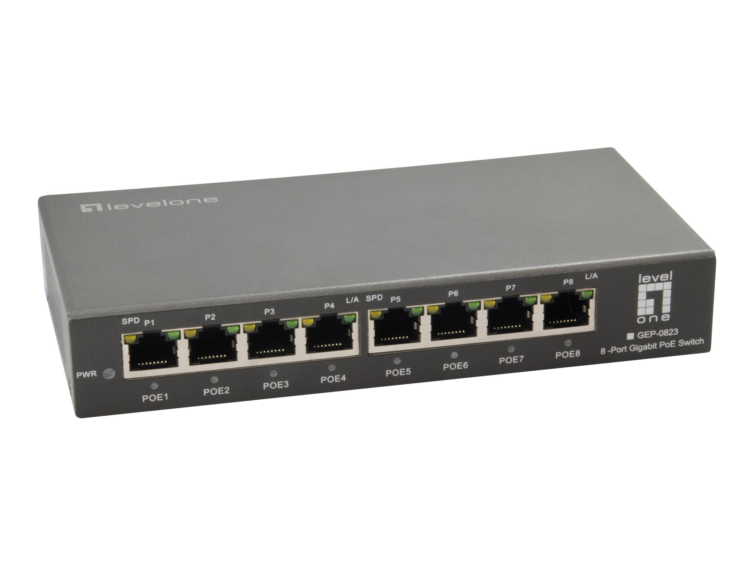 07-4015867207444 4015867207444 LevelOne GEP-0823 - Switch - 8 Etree Shop Deutschland online 1