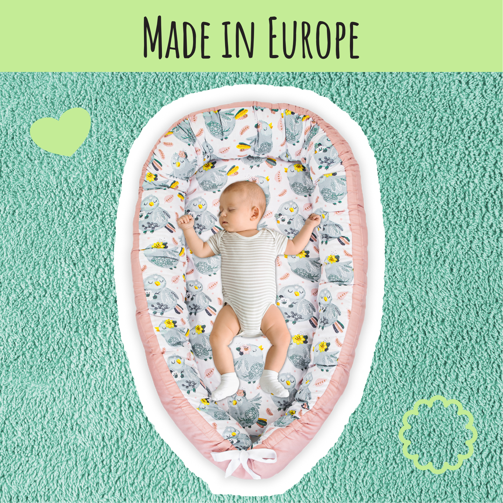 LUL-BN-ROVO 5906118630298 lulando BABYNEST 80 X 45 CM RO Etree Shop Deutschland online 3