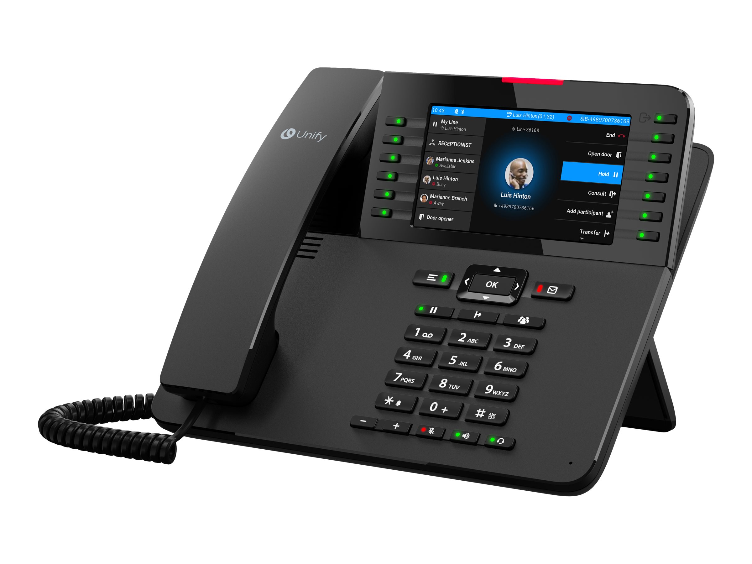 L30250-F600-C583 4050026031980 Unify OpenScape Desk Phone CP7 Etree Shop Deutschland online 1