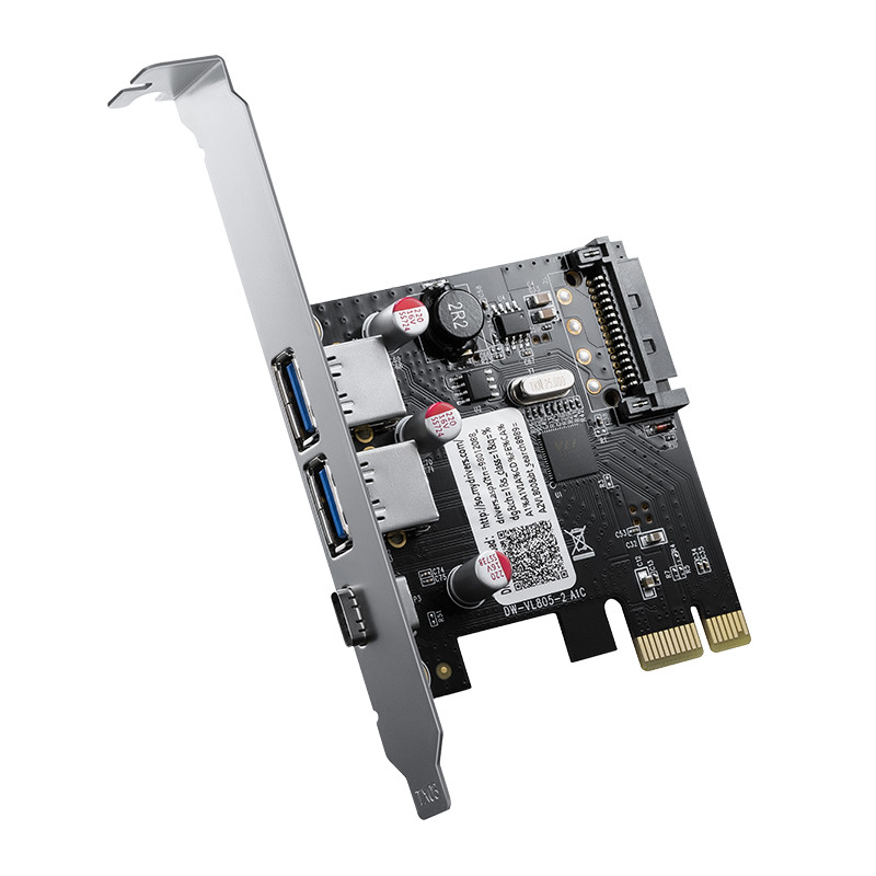 2A1C-BK-BP 6954301166627 ORICO Expansion Card 2A1C-BK-B Etree Shop Deutschland online 1