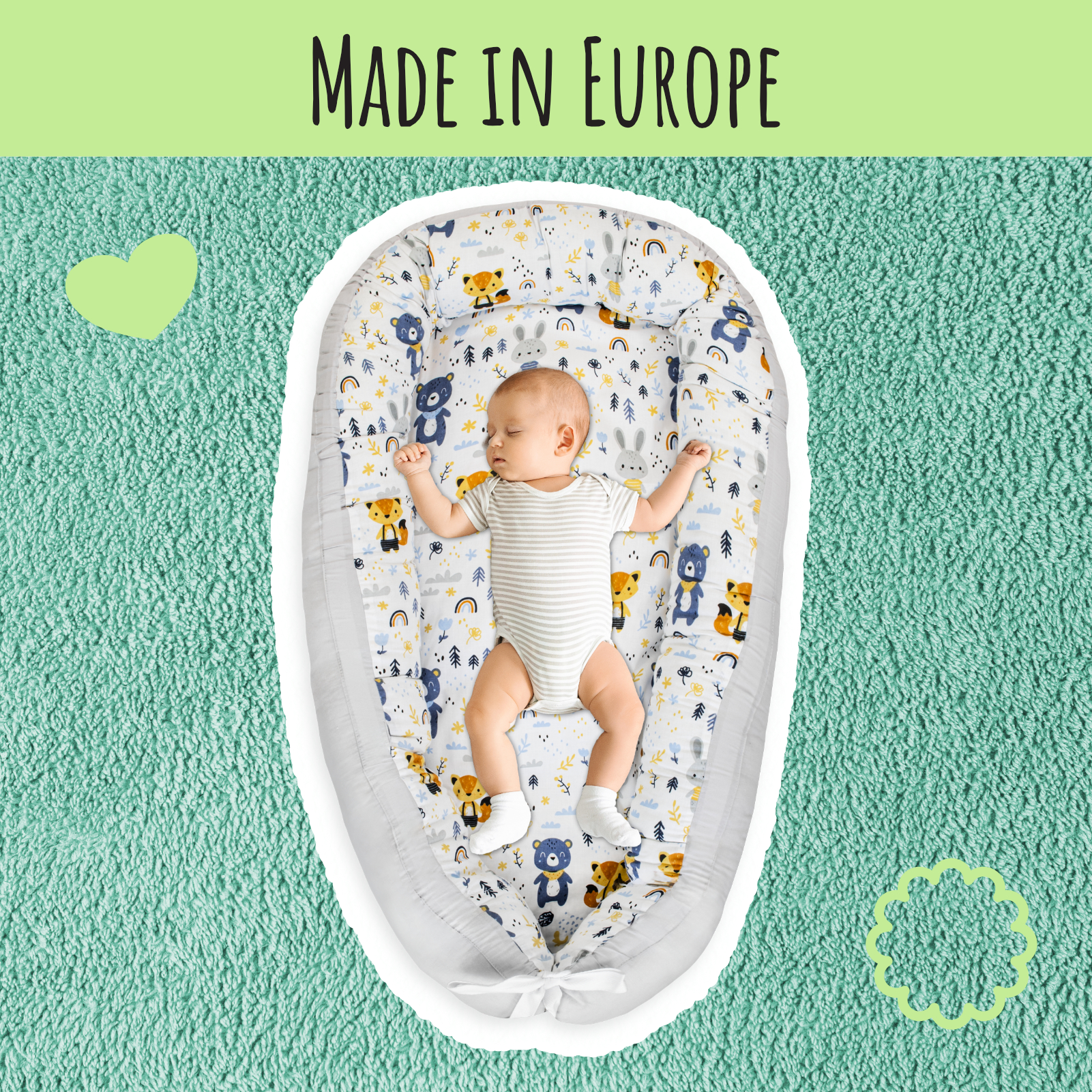 LUL-BN-GRTB 5906118630236 lulando BABYNEST 80 X 45 CM GR Etree Shop Deutschland online 4