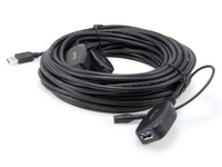 Equip 133348 - 15 m - USB A - USB A - USB 3.2 Gen 1 (3.1 Gen 1) - 5000 Mbit/s - Schwarz