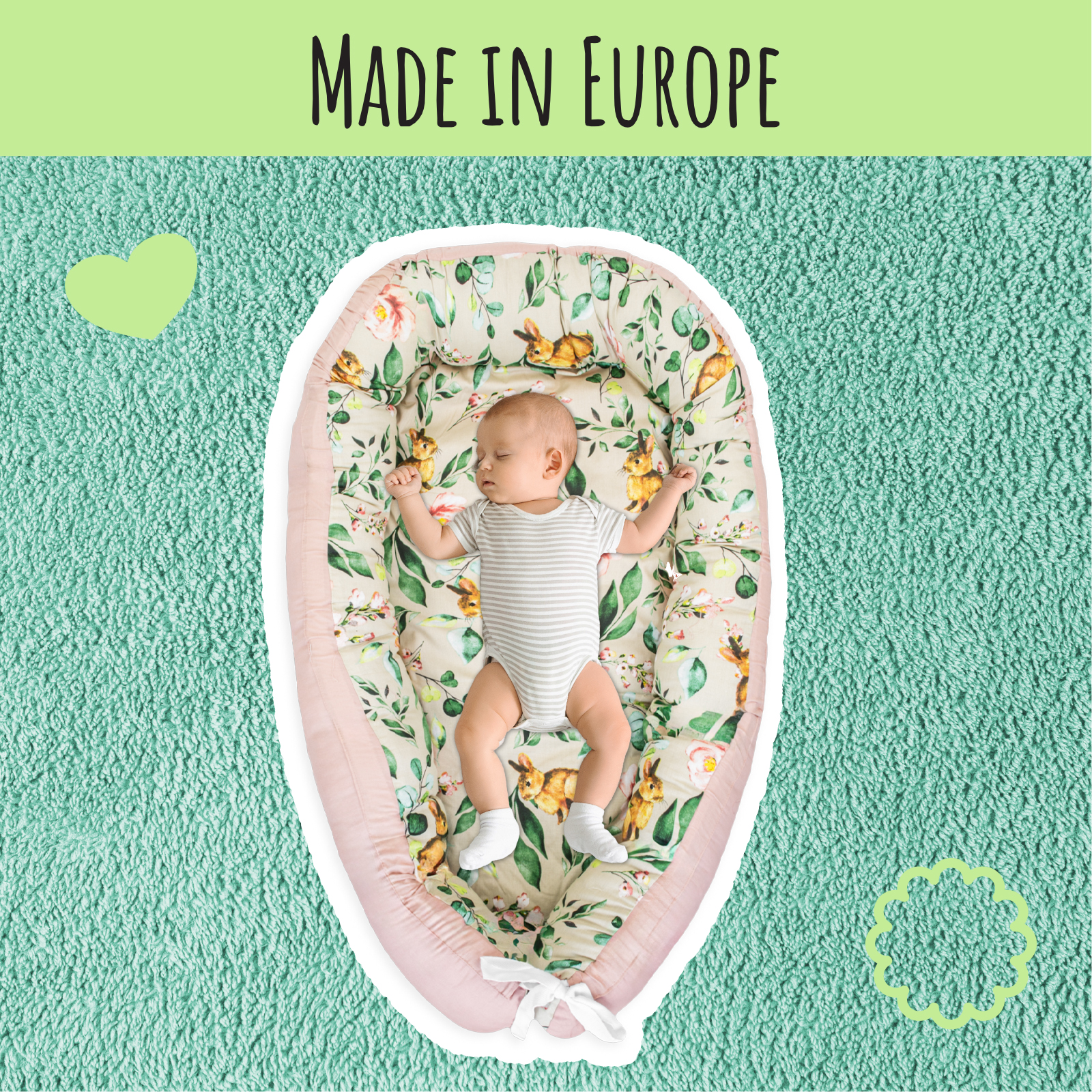 LUL-BN-ROBL 5906118630274 Lulando BABYNEST 80 X 45 CM RO Etree Shop Deutschland online 3